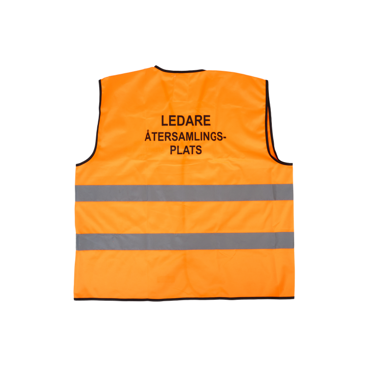 Varselväst Ledare Återsamlingsplats