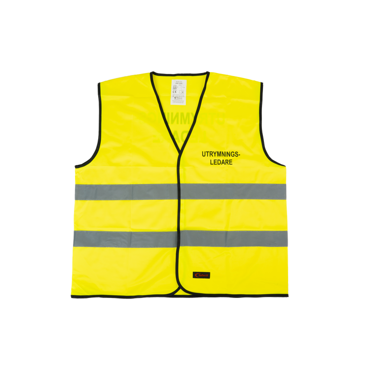 Varselväst Utrymningsledare