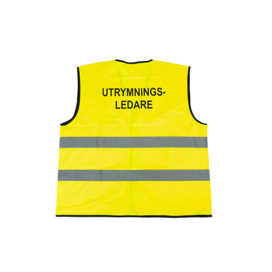 Varselväst Utrymningsledare